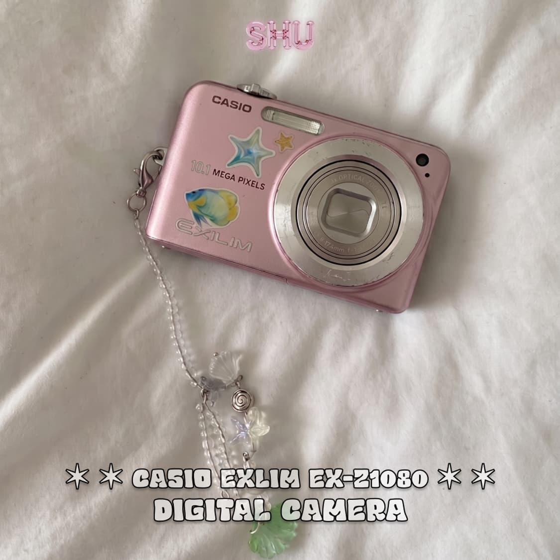 카시오 엑슬림 EX-Z1080 빈티지 디카 핑크 상품이미지1