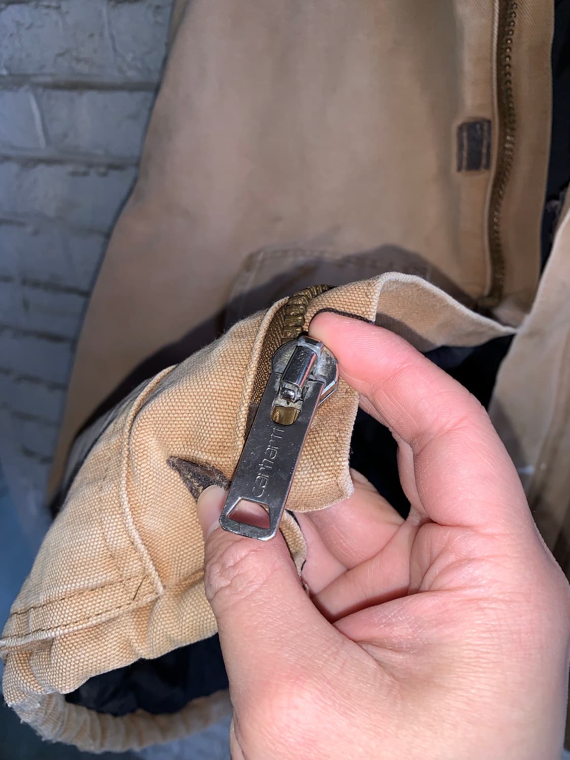 빈티지 칼하트 워크 자켓 105 상품이미지6