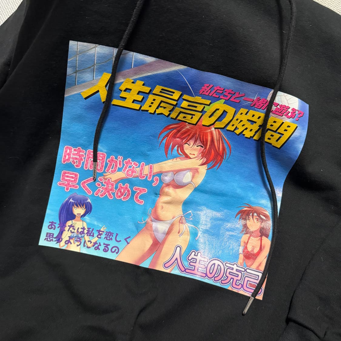 아크메드라비 프린팅 후드티 상품이미지2