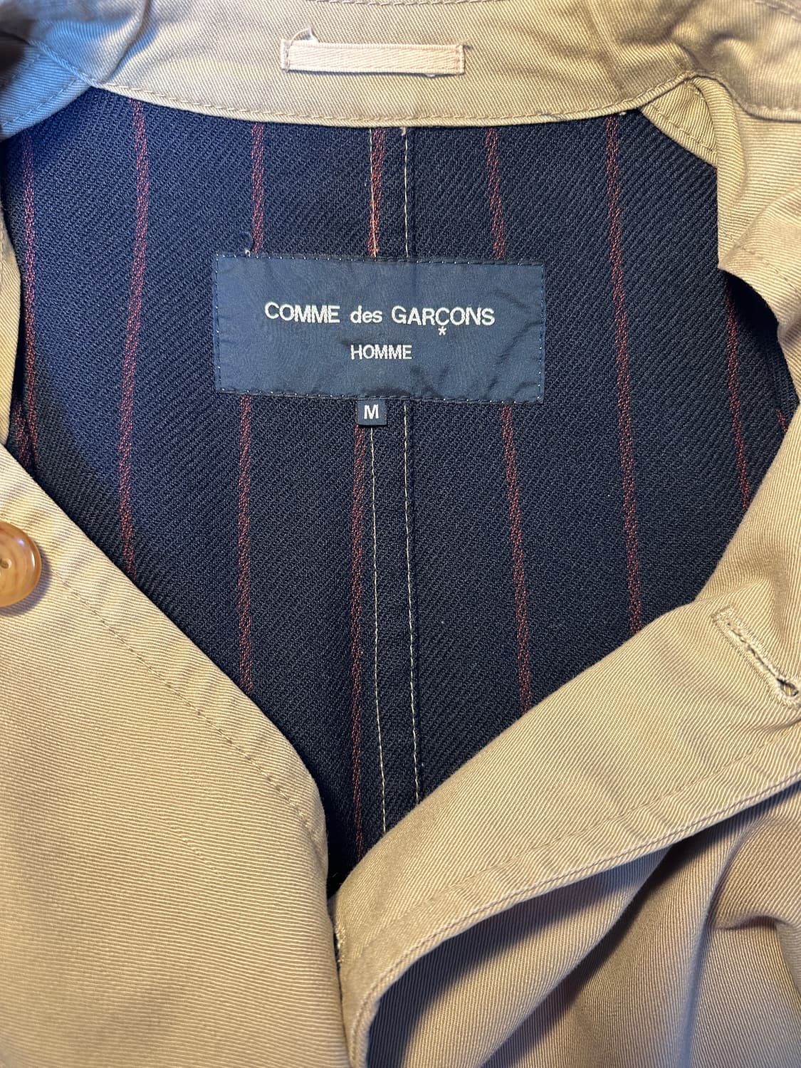 꼼데가르송 옴므 2006 코튼 코트 M 상품이미지4