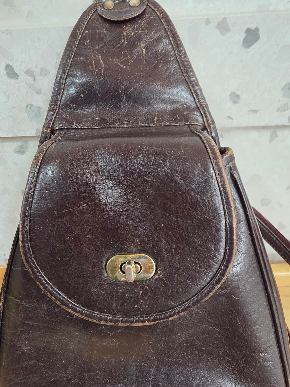 벨기에 벼룩시장 2way 크로스&백팩 상품이미지3