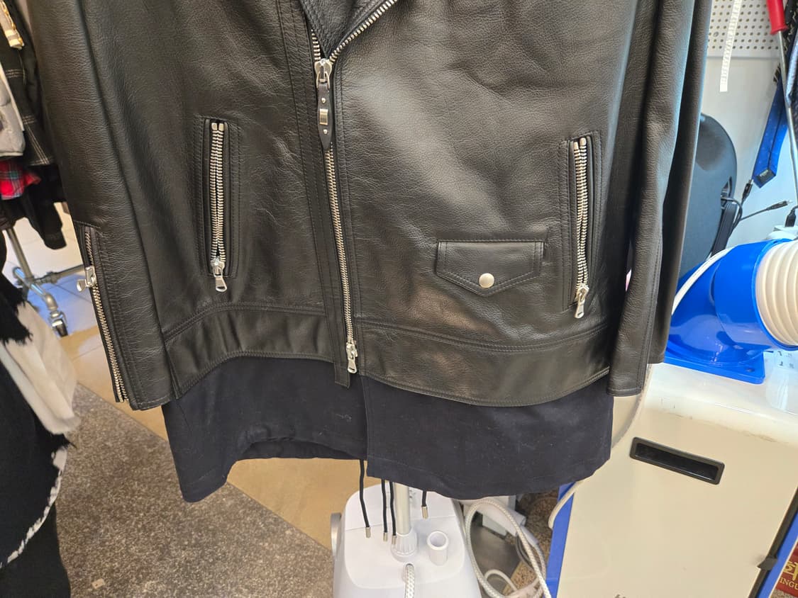 [쿨거환영]디젤  '간지 폭발' 투웨이 후드 레더 자켓 - 힙스터 종 상품이미지3