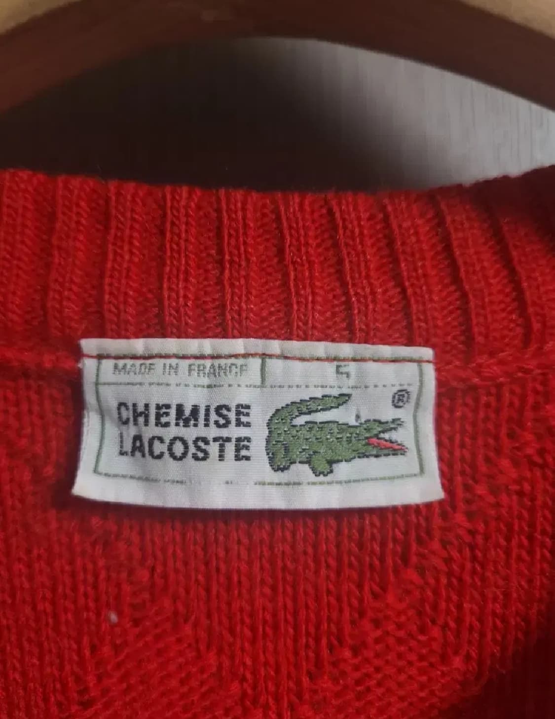 라코스테 니트 스웨터, XL 상품이미지3