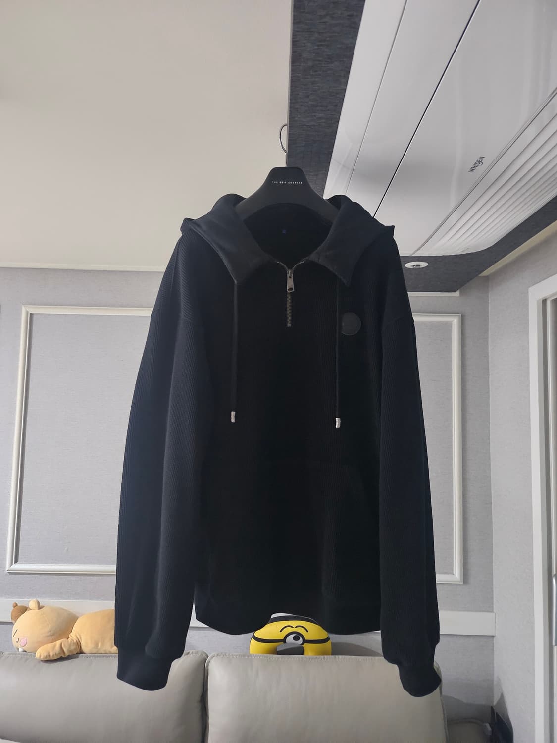 [거의 새것] 아더에러 스페릭 로고 니트 후드 티셔츠 A2 상품이미지1