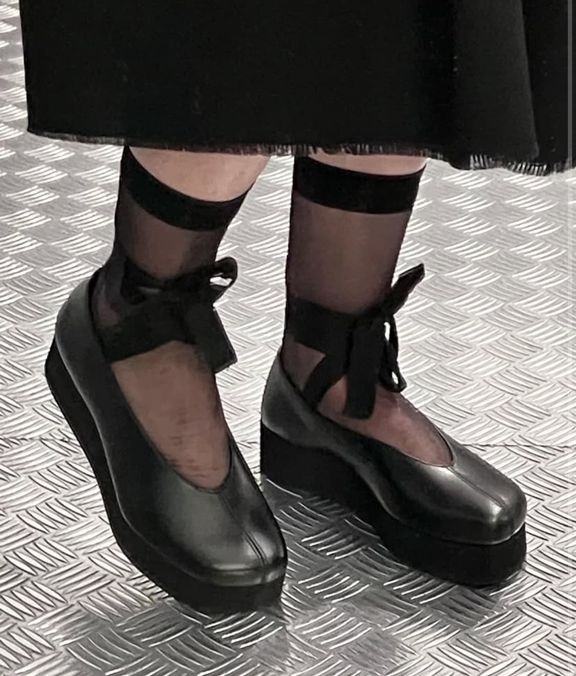 (36,37,38,39) 꼼데가르송x phileo etoile 플랫폼 상품이미지4