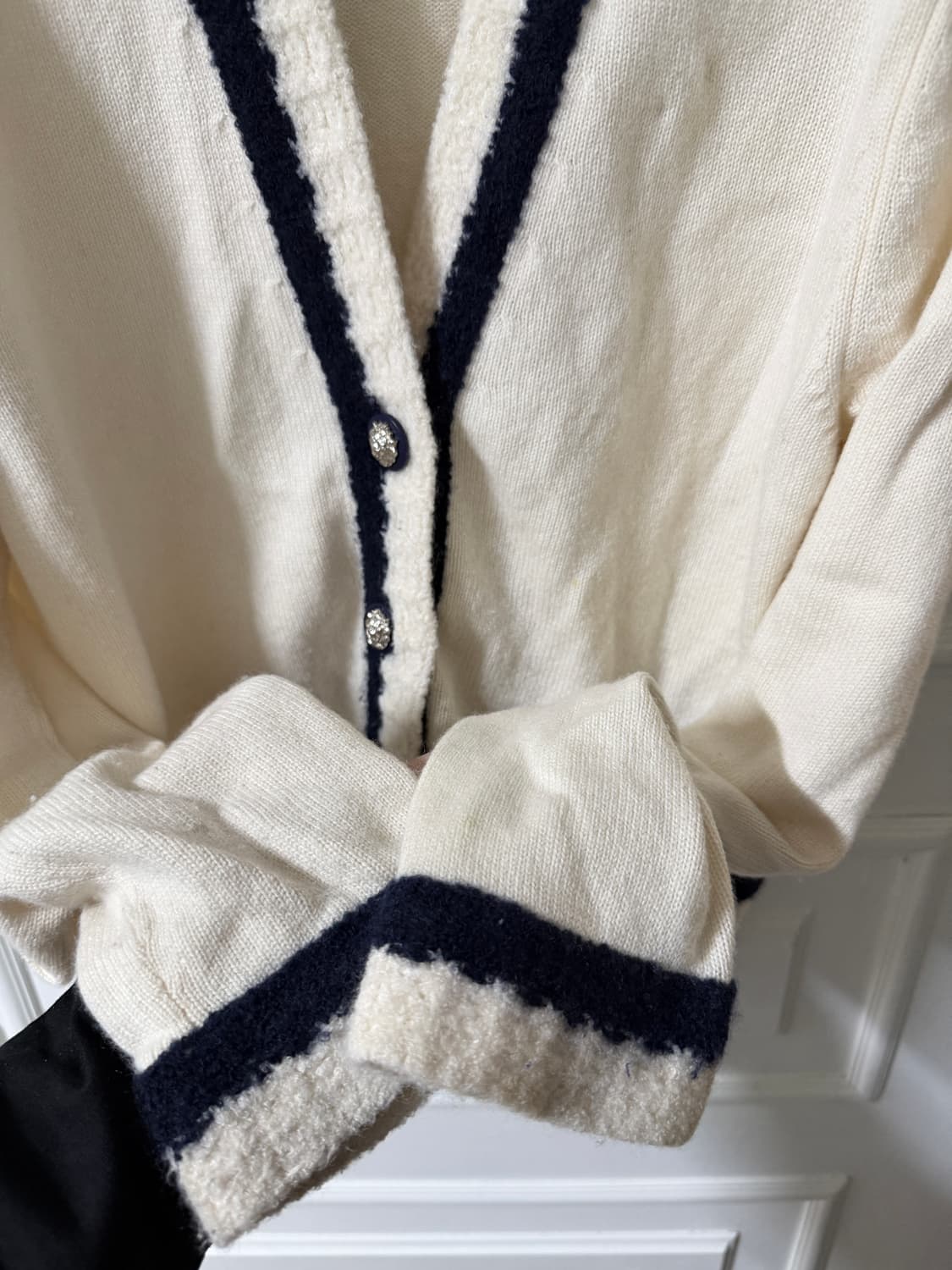 샤넬 크루즈 컬렉션 스노우쇼 캐시미어 가디건 상품이미지6