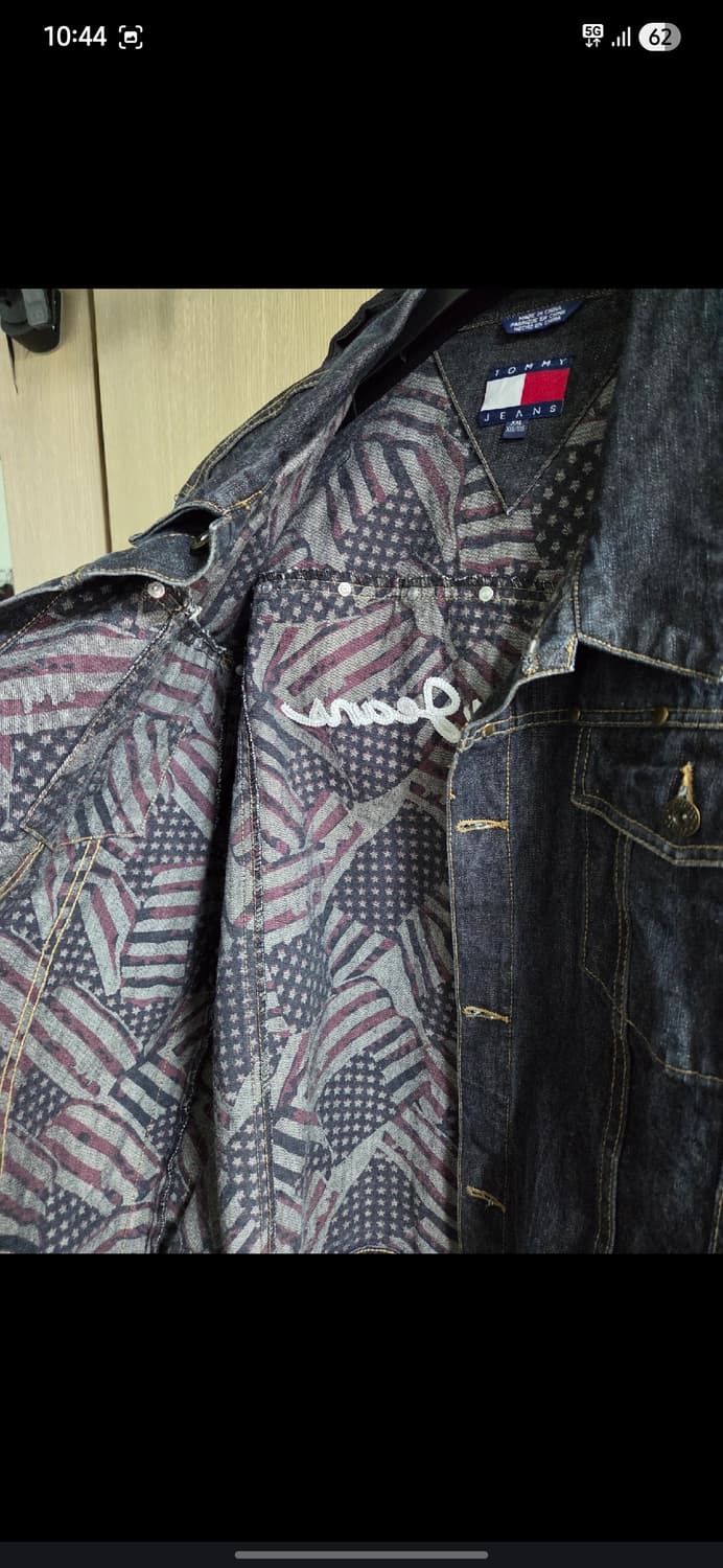 타미진 데님 청자켓 트러커자켓 XXL-110 상품이미지3