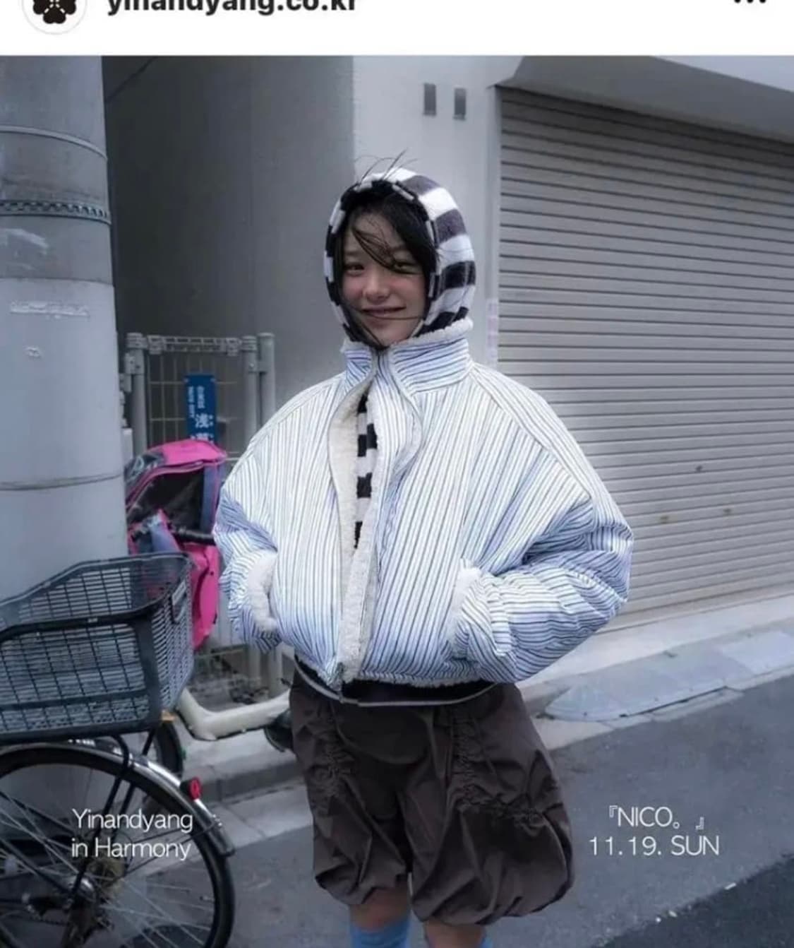 인앤양인하모니 리버시블퍼자켓 상품이미지3