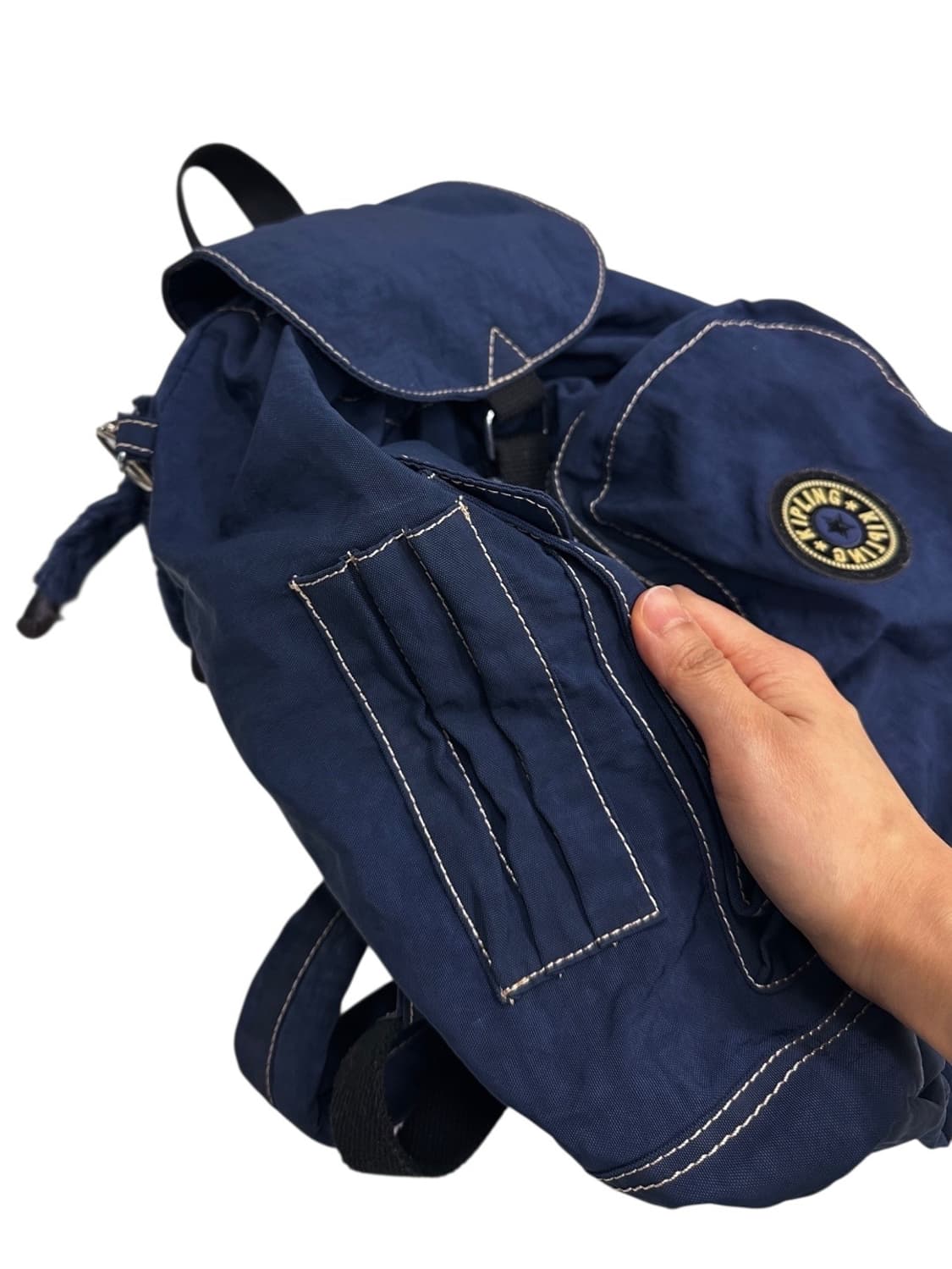키플링 복조리 백팩 블루 상품이미지4
