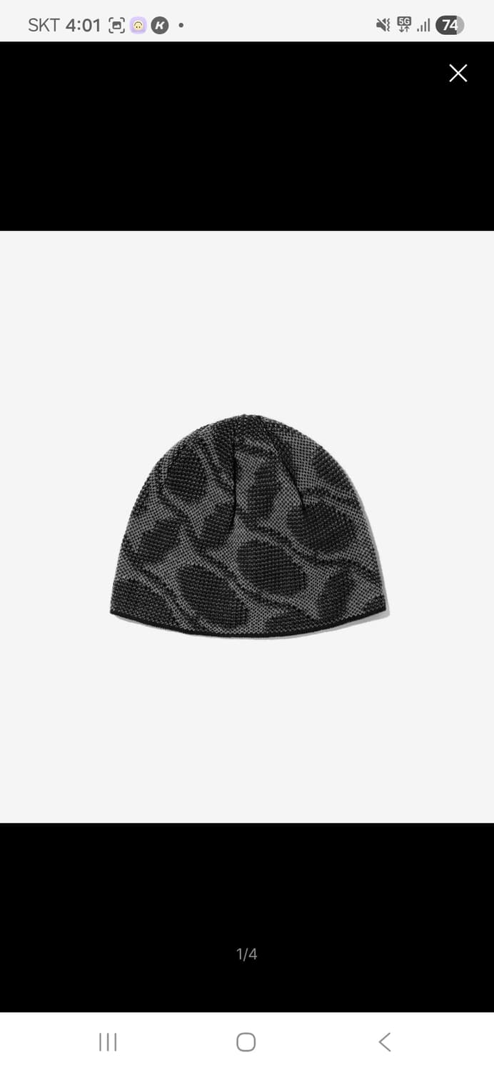 Critic WORMHOLE CAVE OVER SKULL CAP 상품이미지1