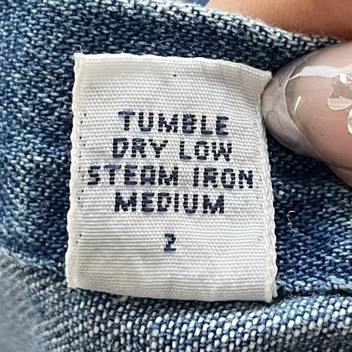 폴로 랄프로렌 90s 기본 블레이크 데님 셔츠 상품이미지9