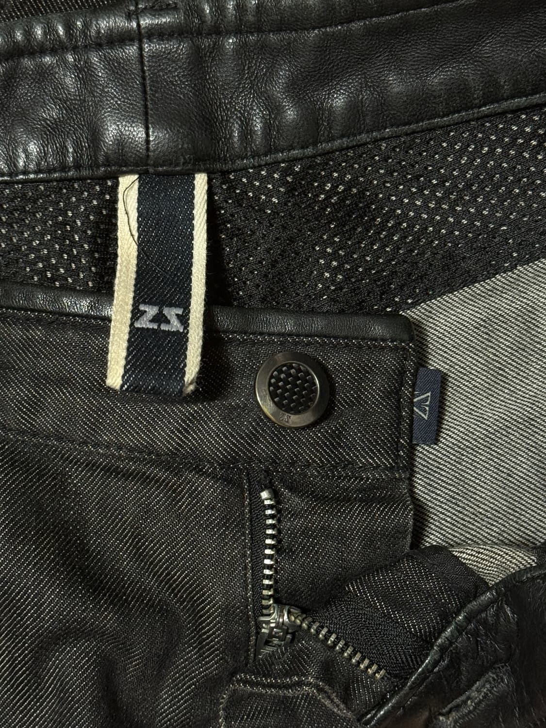 Zegna Sport - Leather Trim Denim 상품이미지3