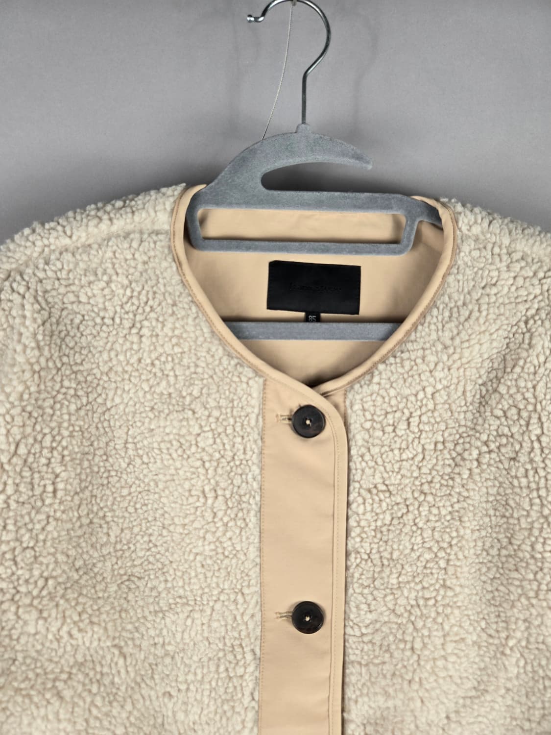 [무료배송]프랜크스톤 85 여성 오버핏 뽀글이 플리스 자켓 상품이미지2