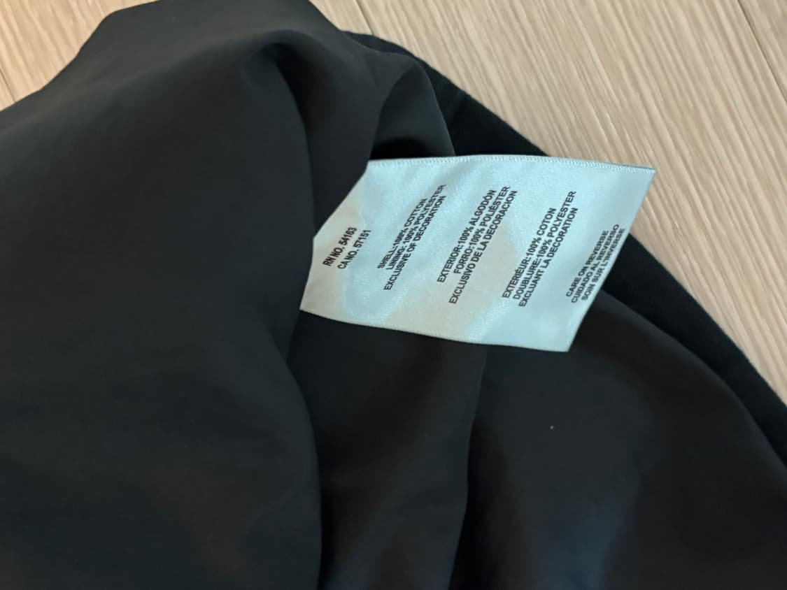 리바이스 블랙 블루종 자켓 L 상품이미지5