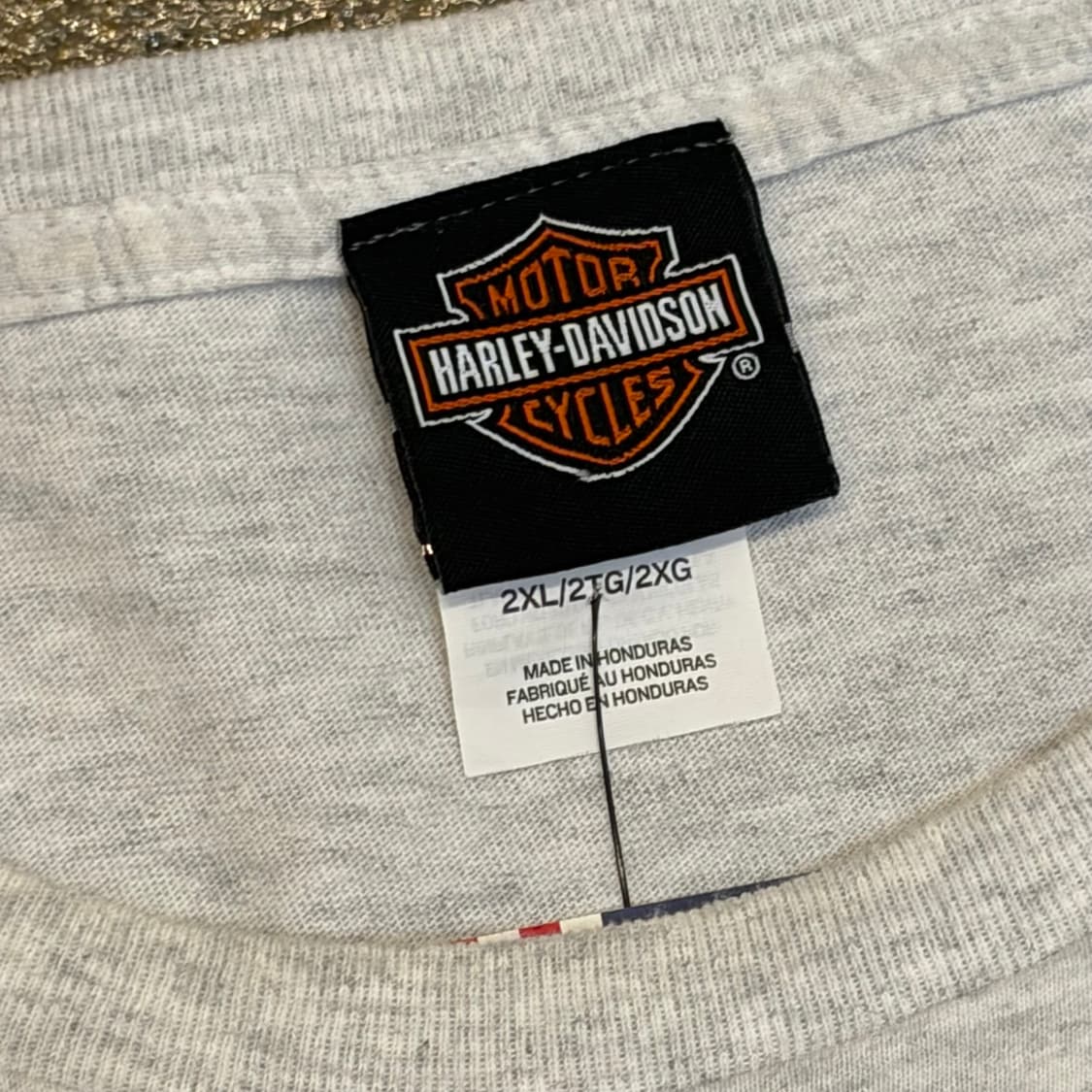 미국 빈티지 할리데이비슨 그레이트리버 반팔티 상품이미지5