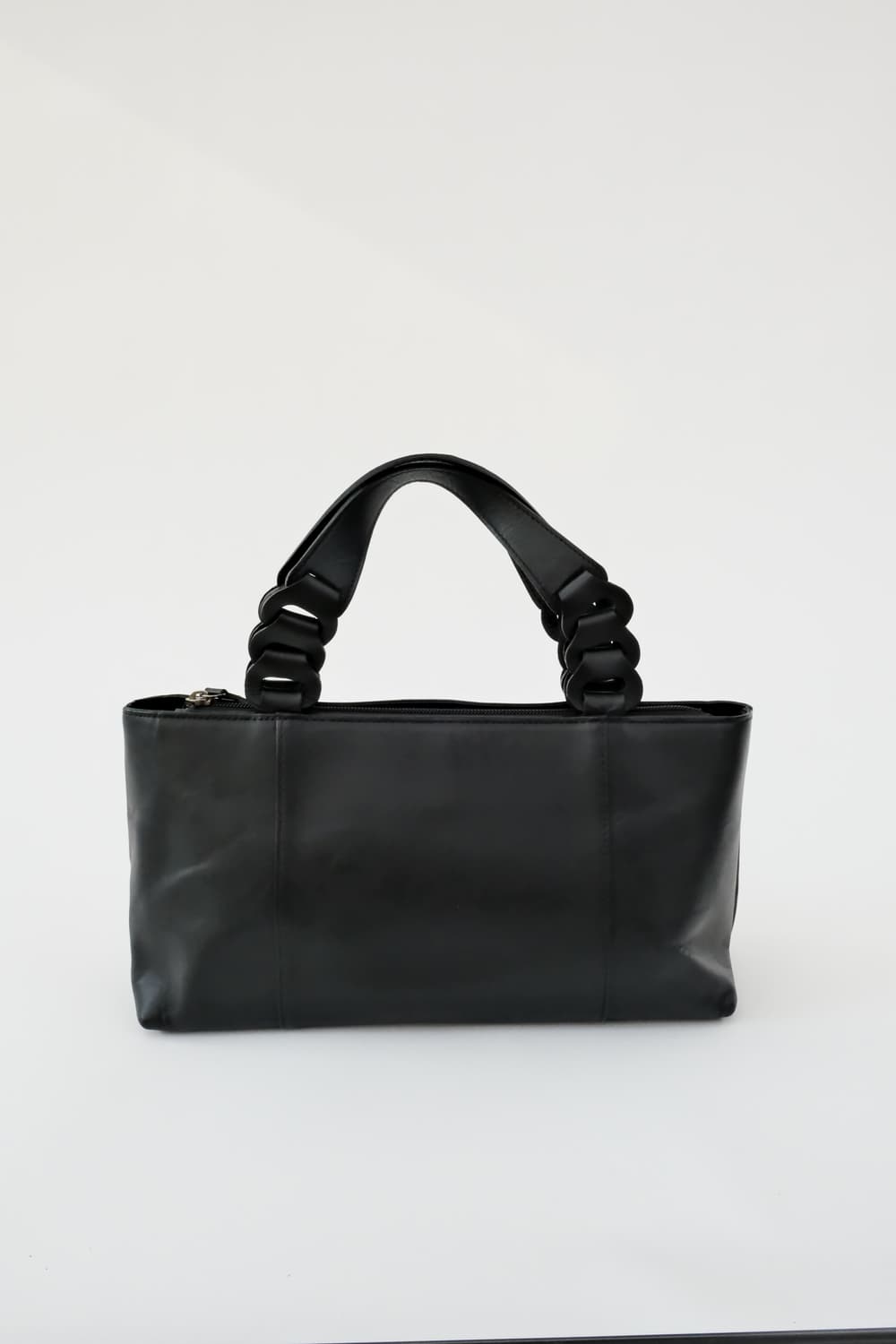 Black Leather Handbag 상품이미지3