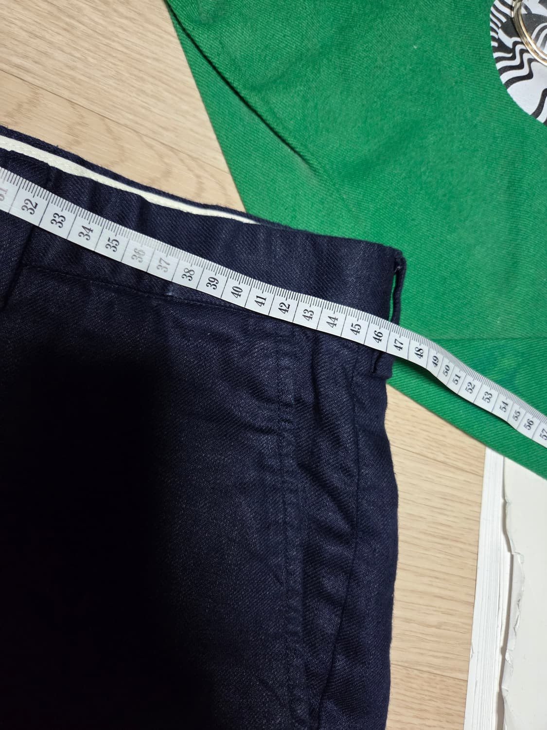 (새상품)폴로 랄프로렌 곤색 네이비 린넨팬츠 슬랙스  상품이미지4