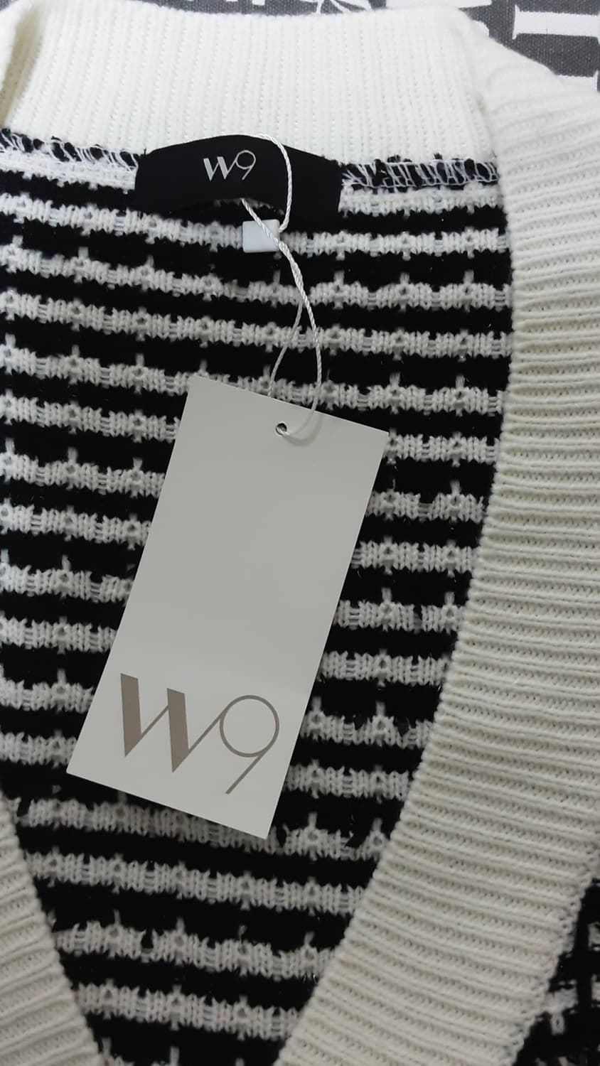 W9 메탈사 믹스 트위드 가디건 상품이미지3