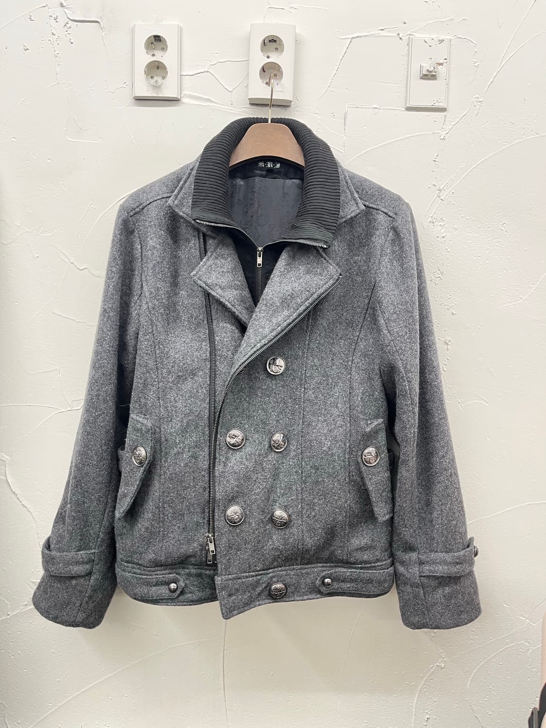 레이어드 더블 브레스티드 자켓 상품이미지1