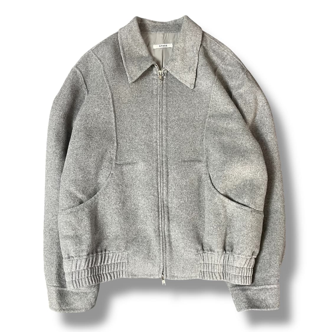 SPACE 그레이 울 불루종 숏 자켓 2 상품이미지1