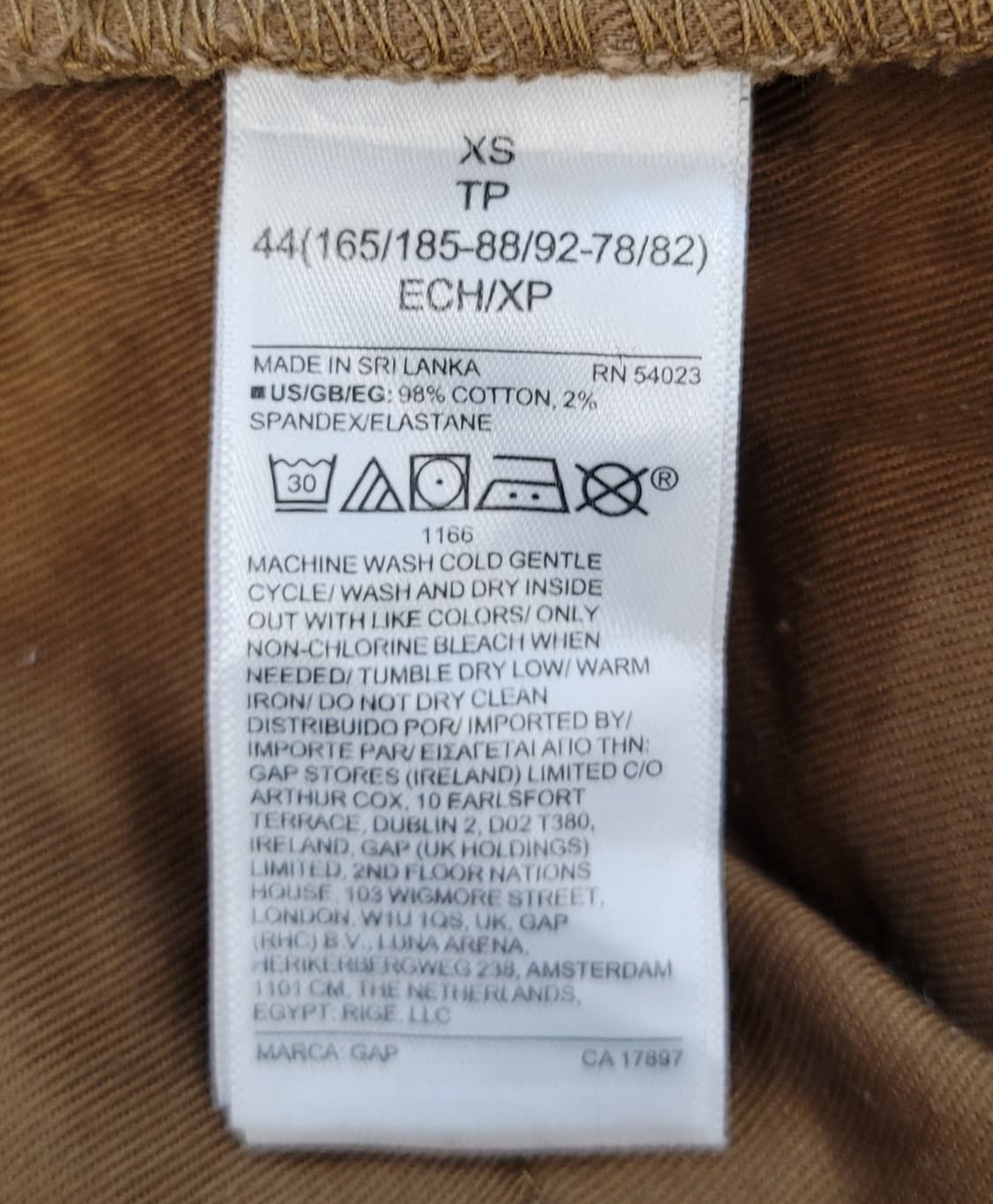 갭(GAP, 남여공용) 코듀로이팬츠 판매 상품이미지8