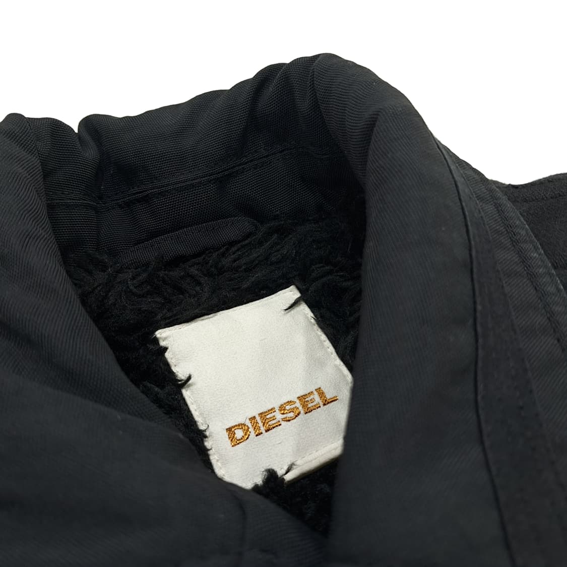 CN756W XS 디젤 블랙 무톤 라이더 자켓 상품이미지4