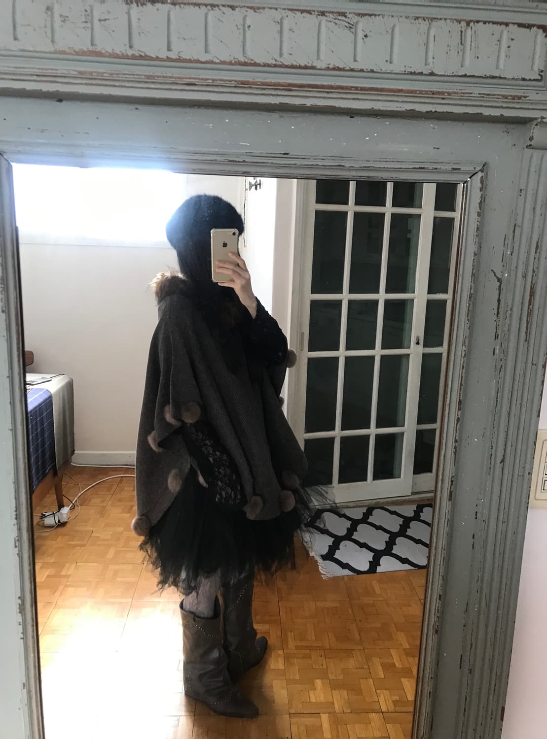vintage fur cape 상품이미지4