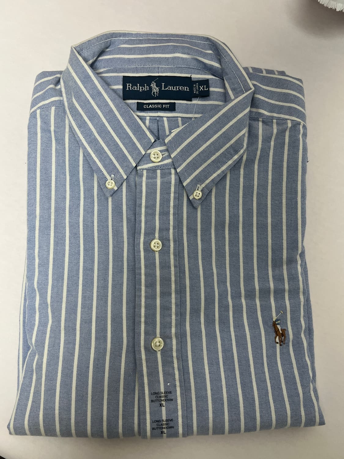 폴로 랄프로렌 버튼 다운 긴팔 셔츠 S 상품이미지1