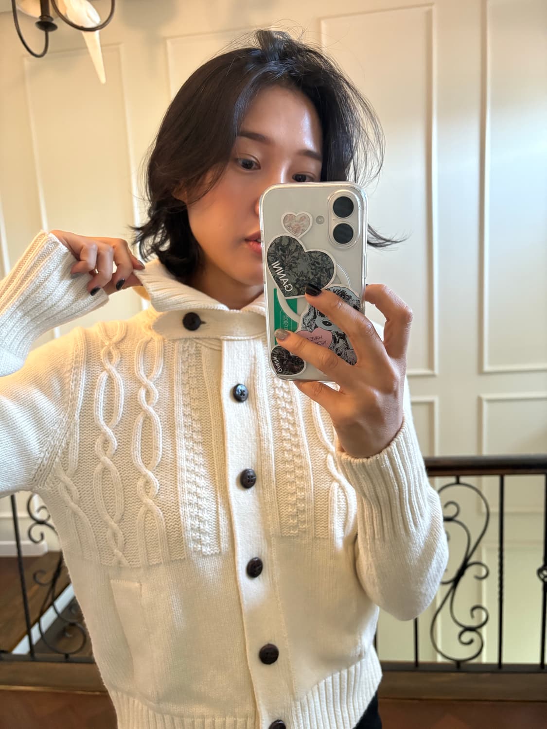 타미힐피거 니트 가디건 상품이미지5