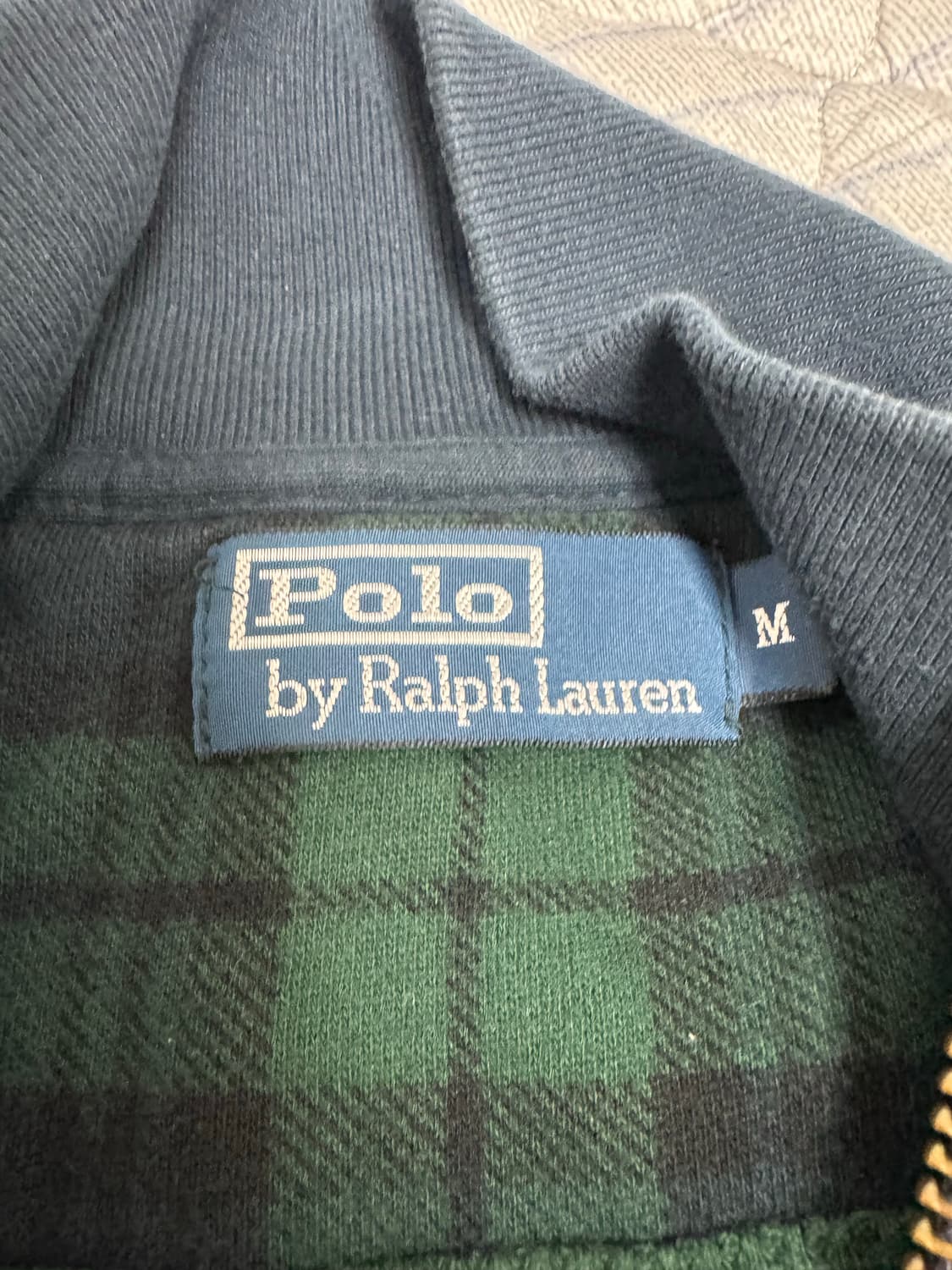 폴로 블랙와치 면자켓 상품이미지2