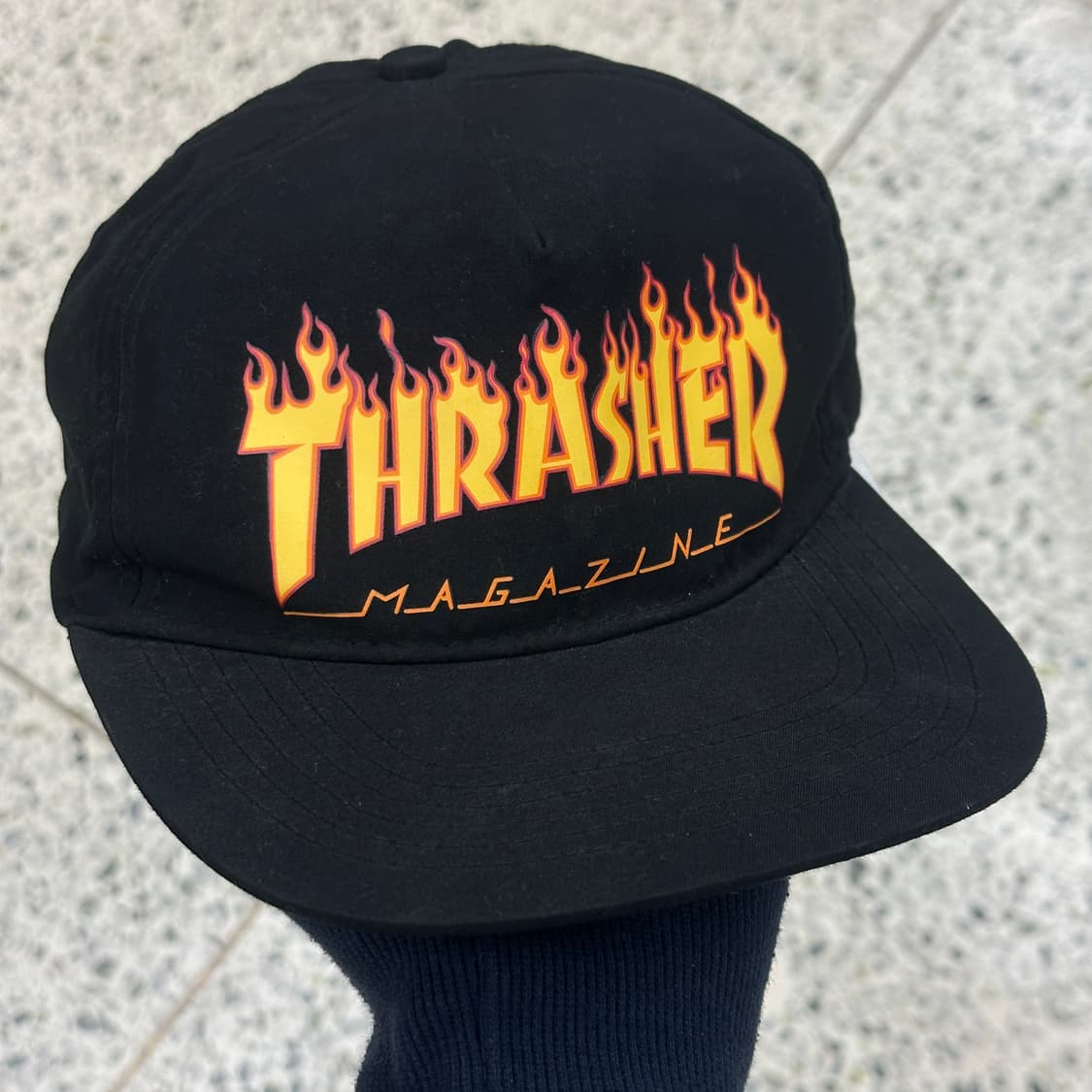 [F] 트래셔 캡 블랙 상품이미지1