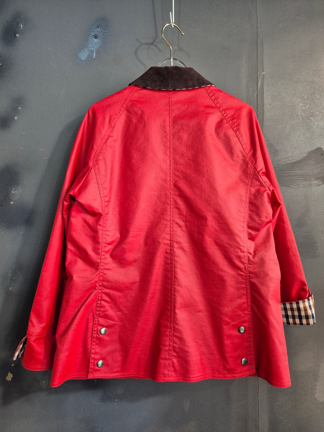 아쿠아스큐텀 여성 레드 왁스 점퍼 66 새상품 상품이미지2