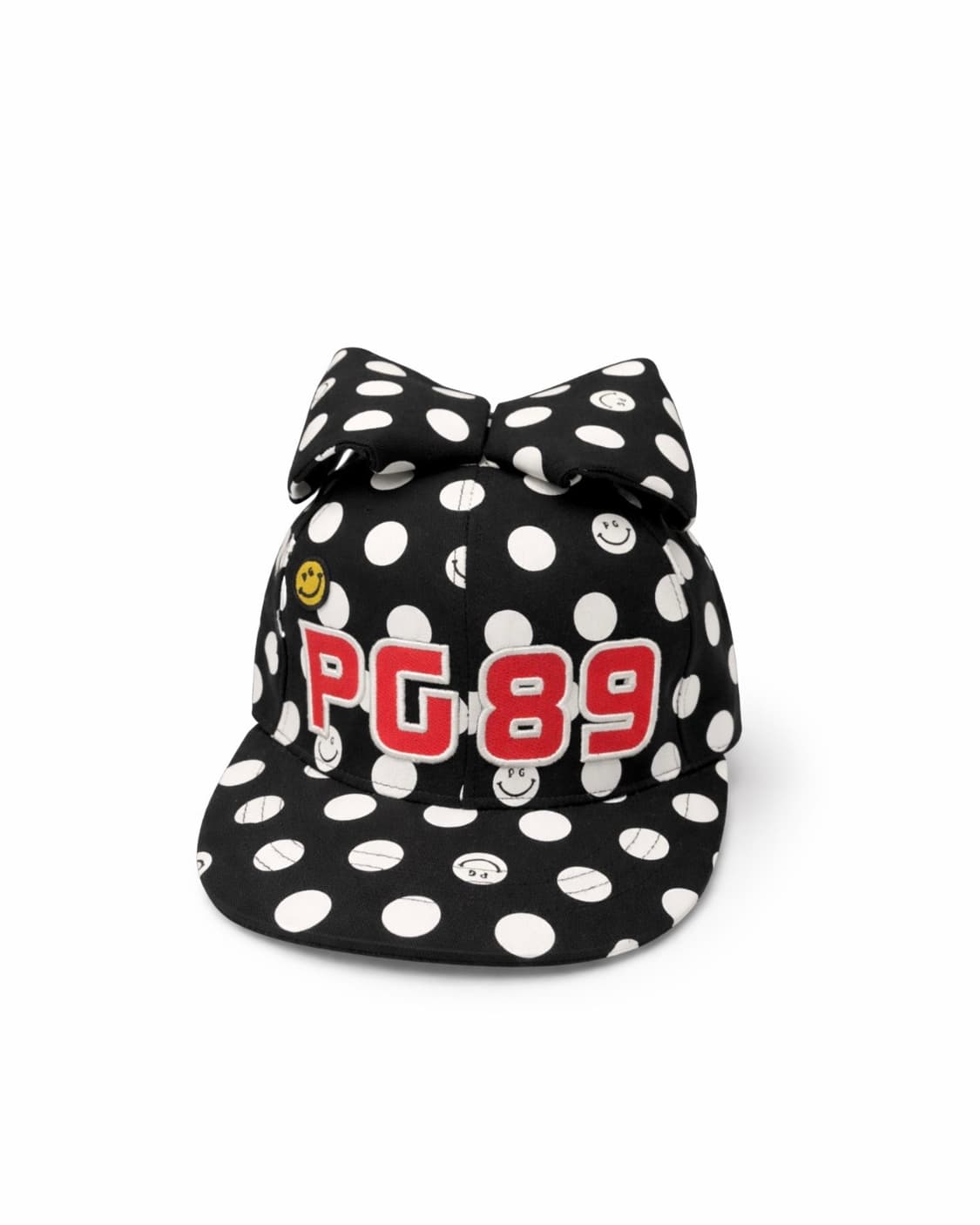 리본 도트 패턴 PG89 볼캡 상품이미지1