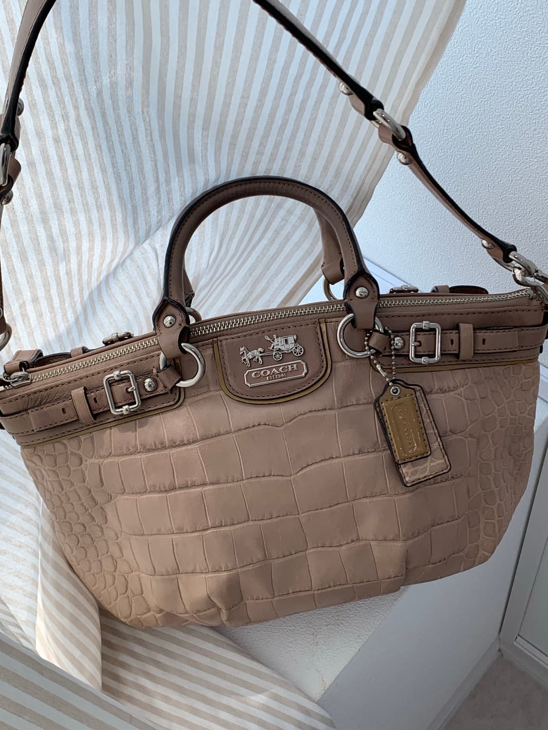 💗 Coach begie pink bag 상품이미지2