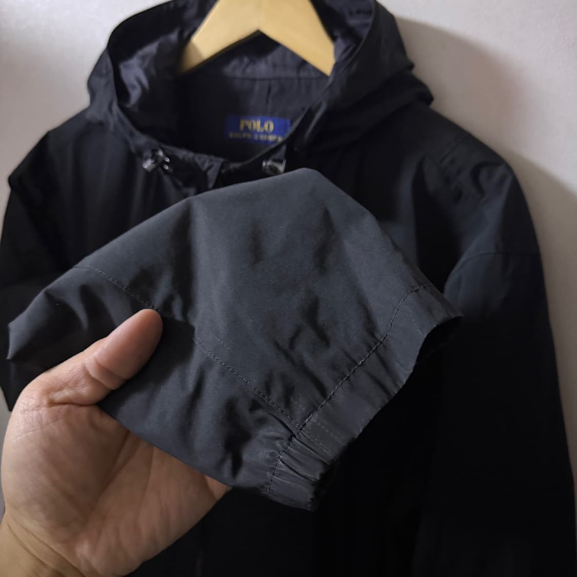 폴로 랄프로렌 남성 나일론 후드 바람막이 점퍼 XL (105정도) 상품이미지3