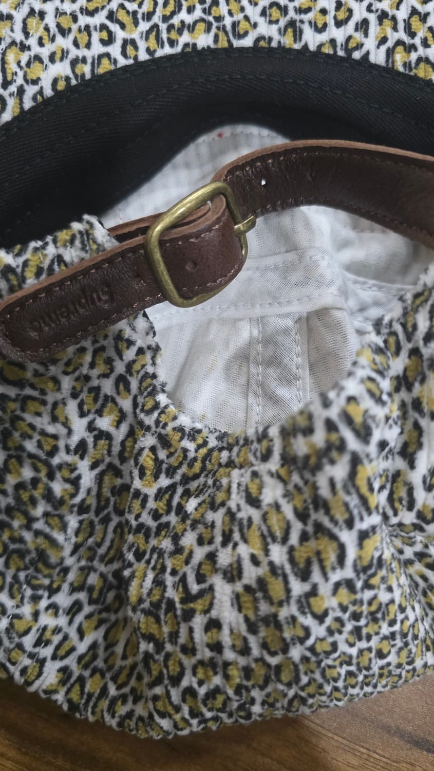 [새상품]슈프림 코듀로이 캠프캡 레오파드 - 25FW 상품이미지5