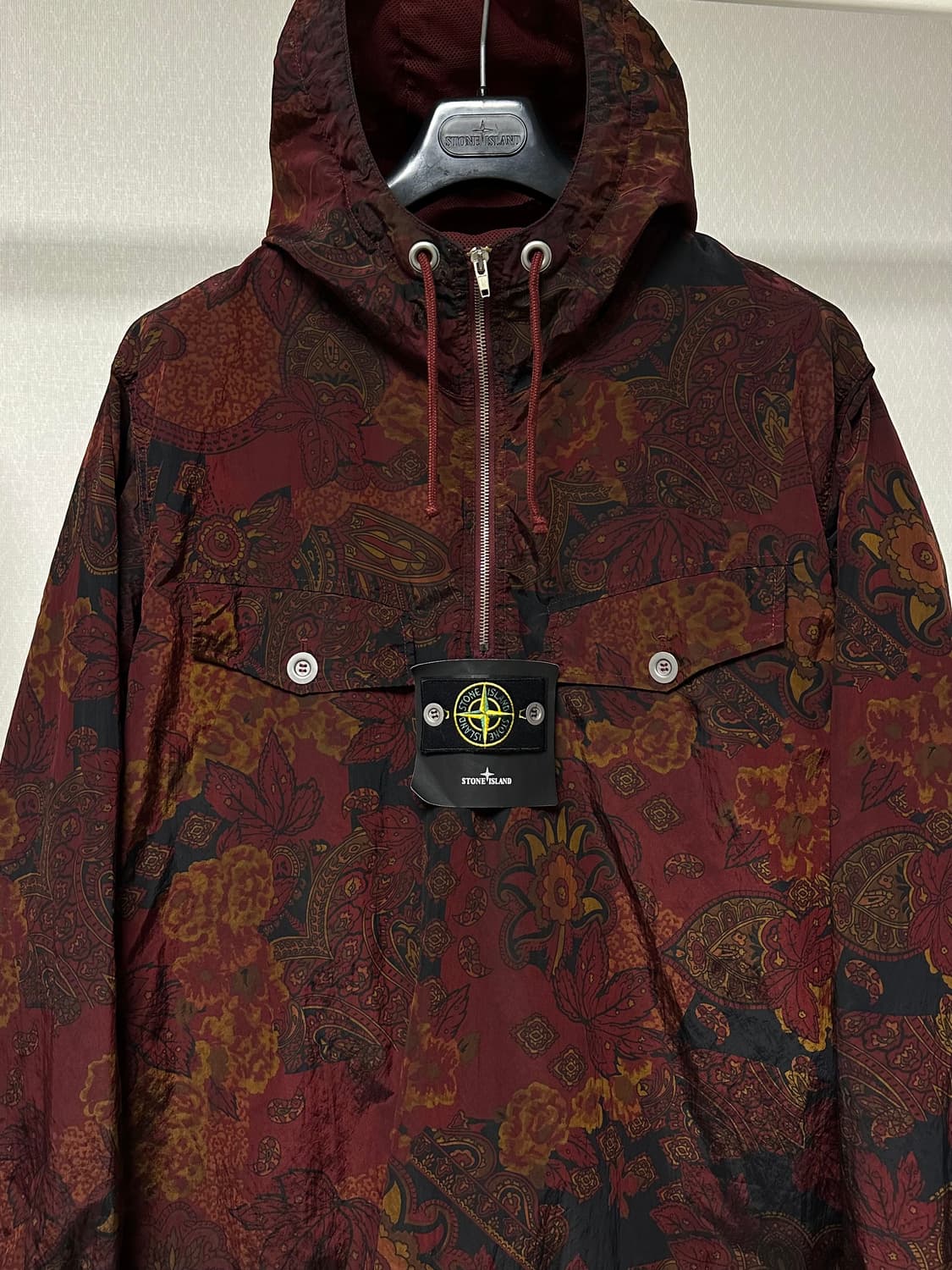 스톤아일랜드 x 슈프림 페이즐리 아노락 XL(105-110) 상품이미지1