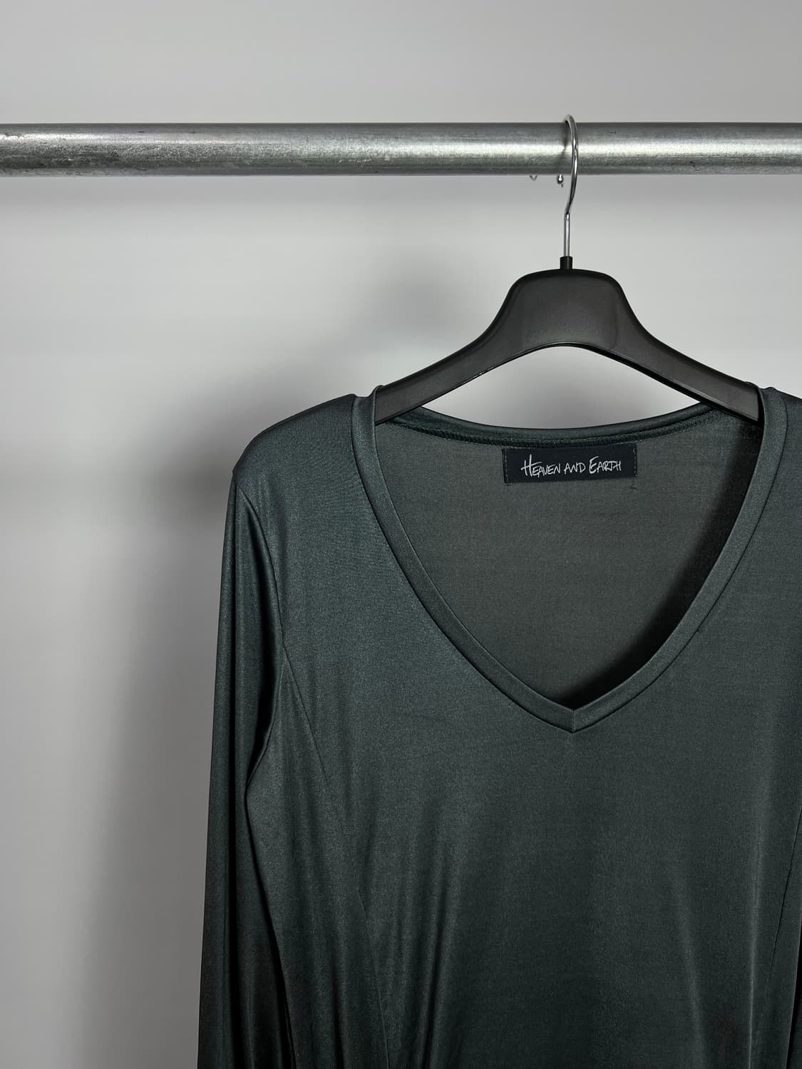 HEAVEN AND EARTH 지퍼 디테일 롱 슬리브 상품이미지2