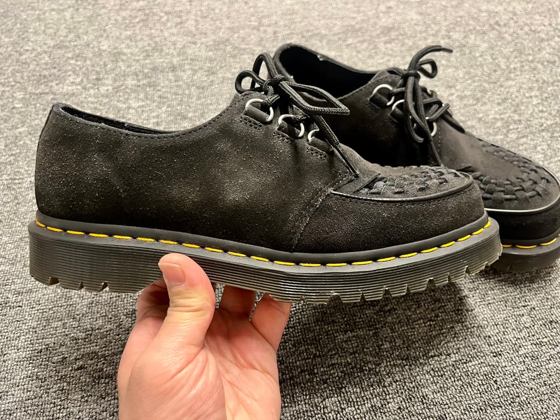 [270] 닥터마틴 램지 스웨이드 블랙  상품이미지4