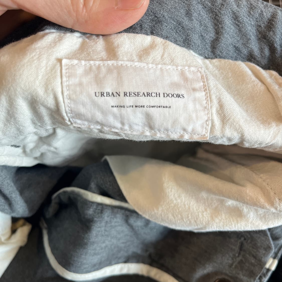 Gramicci  어반리서치 그레이 벨티드 팬츠  상품이미지6