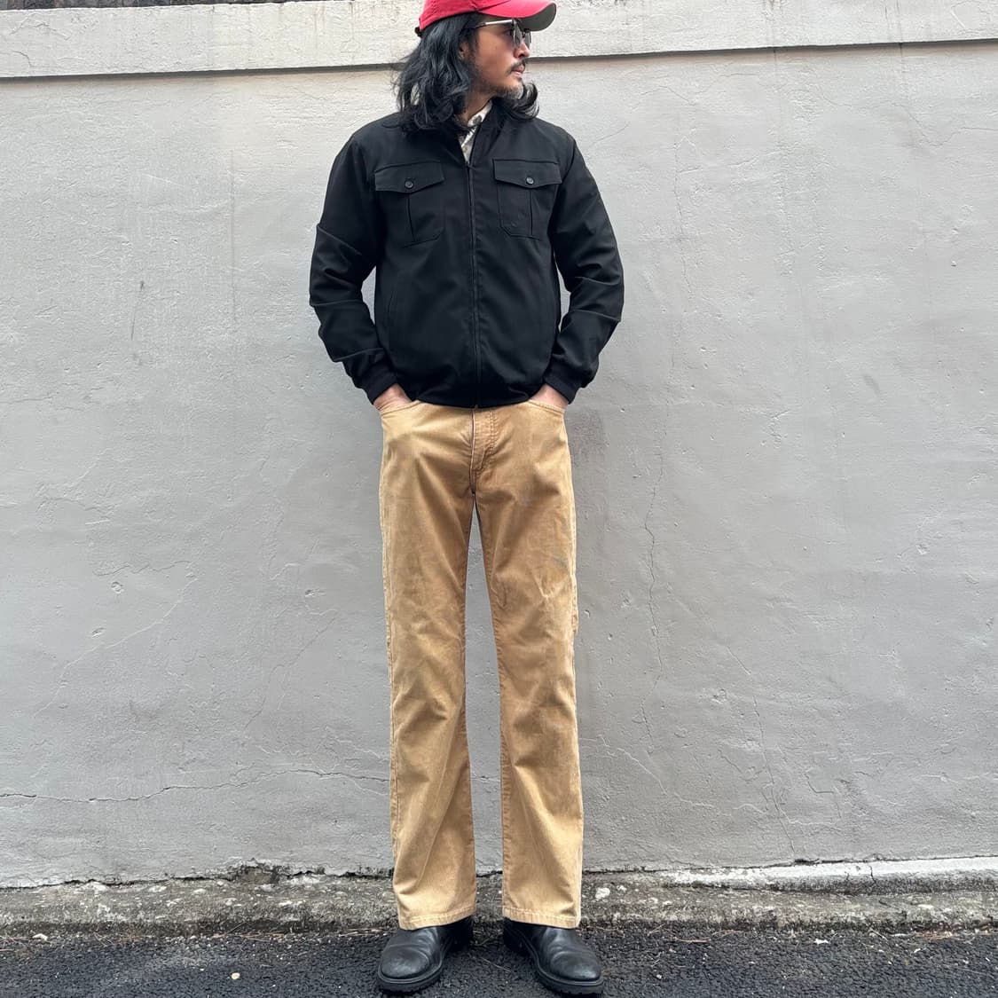 일본 리 코듀로이 부츠컷 상품이미지1