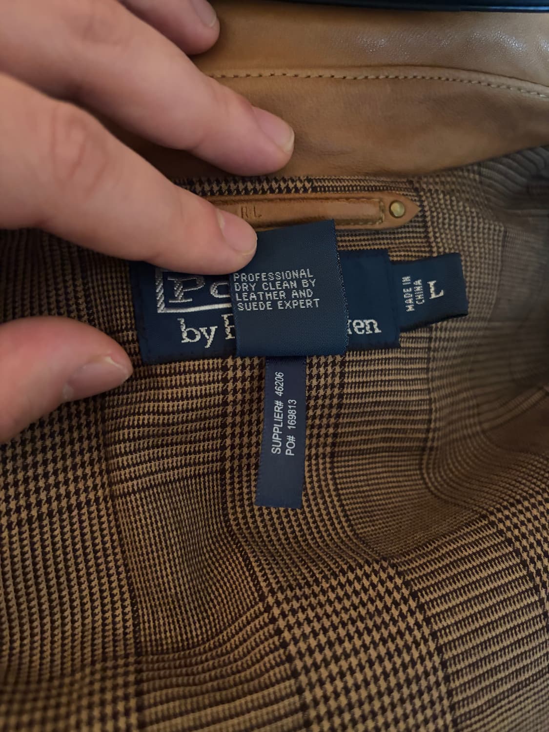 폴로 랄프로렌 램스킨 가죽자켓 상품이미지6