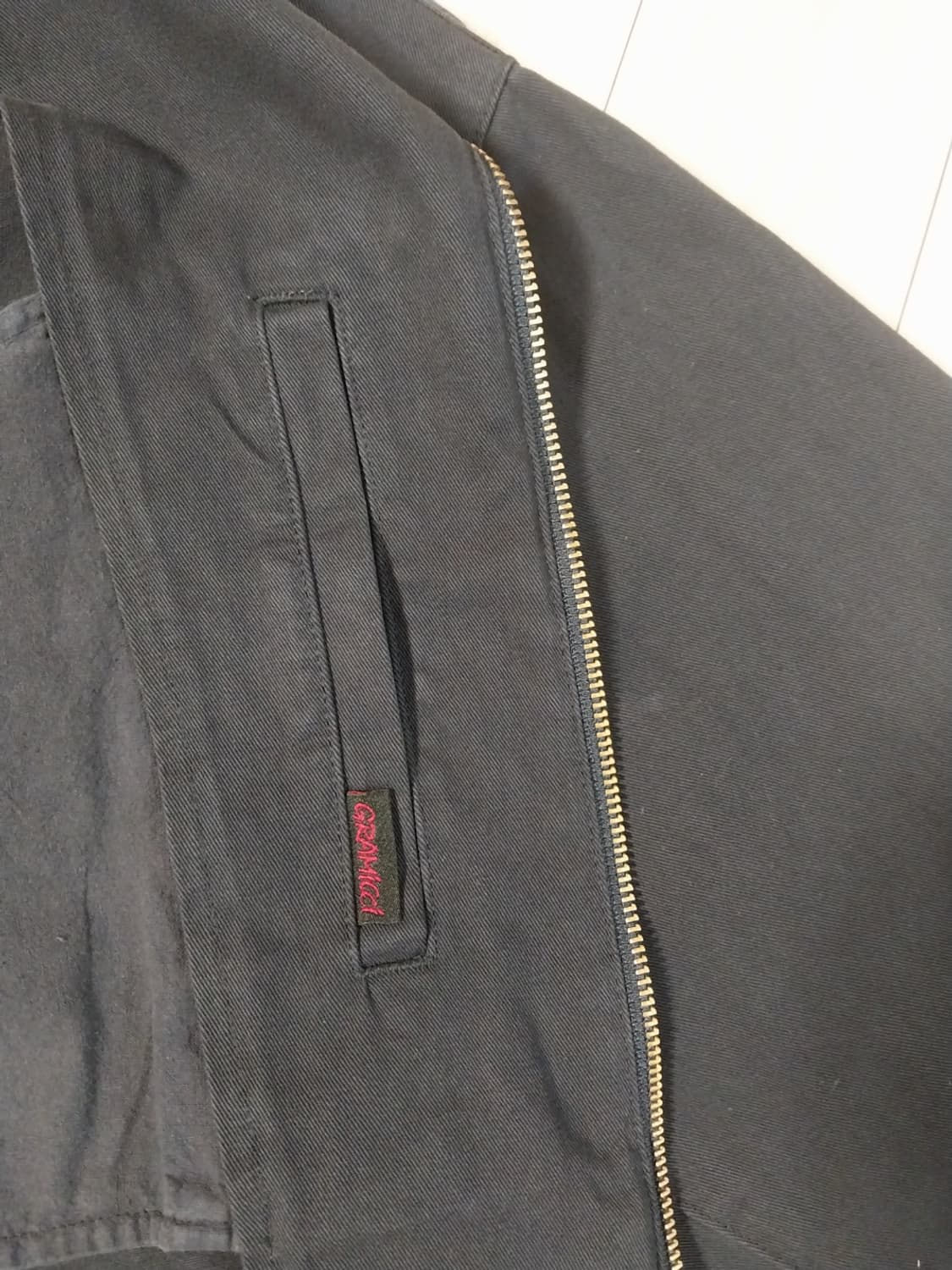 그라미치 집업 자켓 네이비 상품이미지3