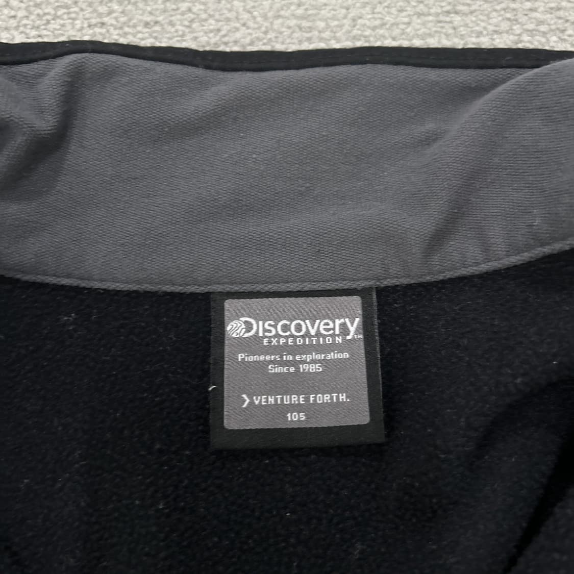 디스커버리 익스페디션 블랙 집업 자켓 XL 상품이미지2