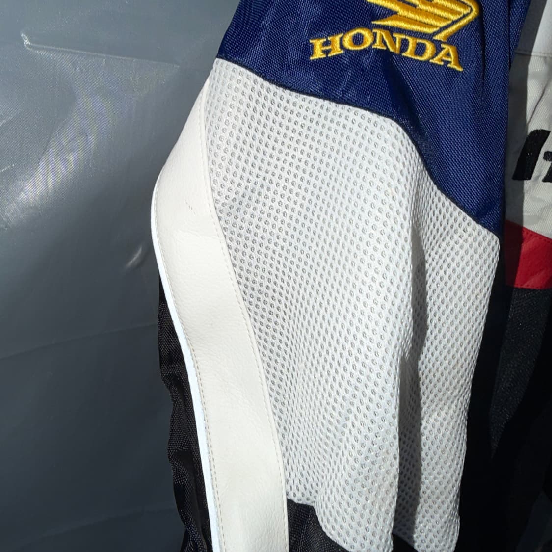honda racing 혼다 메쉬 레더 레이싱 자켓 상품이미지9