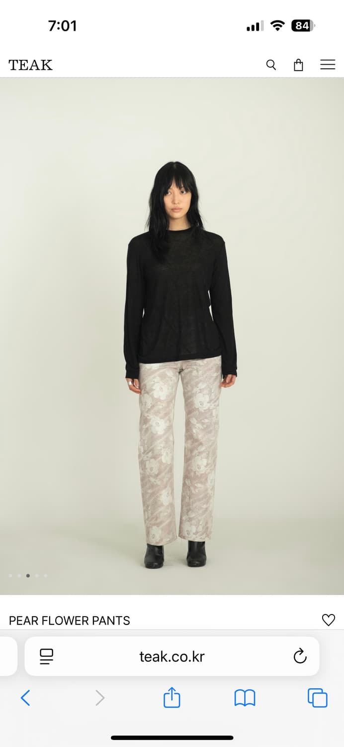 티크 Pear flower pants 상품이미지3