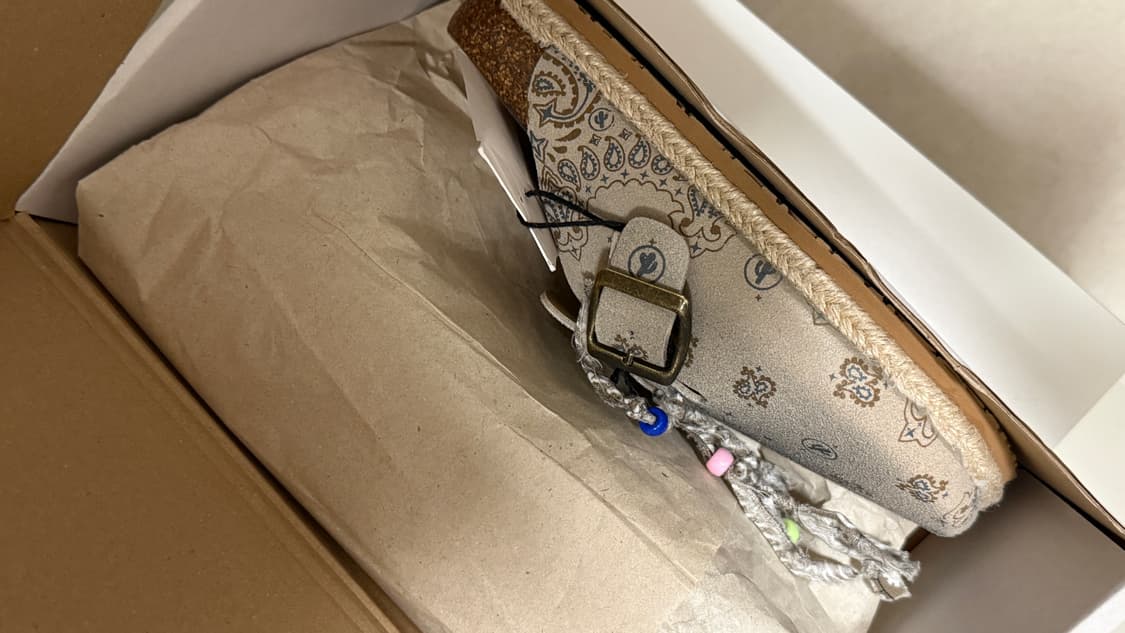 아리조나러브 클로그 반다나 뮬 샌들 버진 샌드 36사이즈 상품이미지2