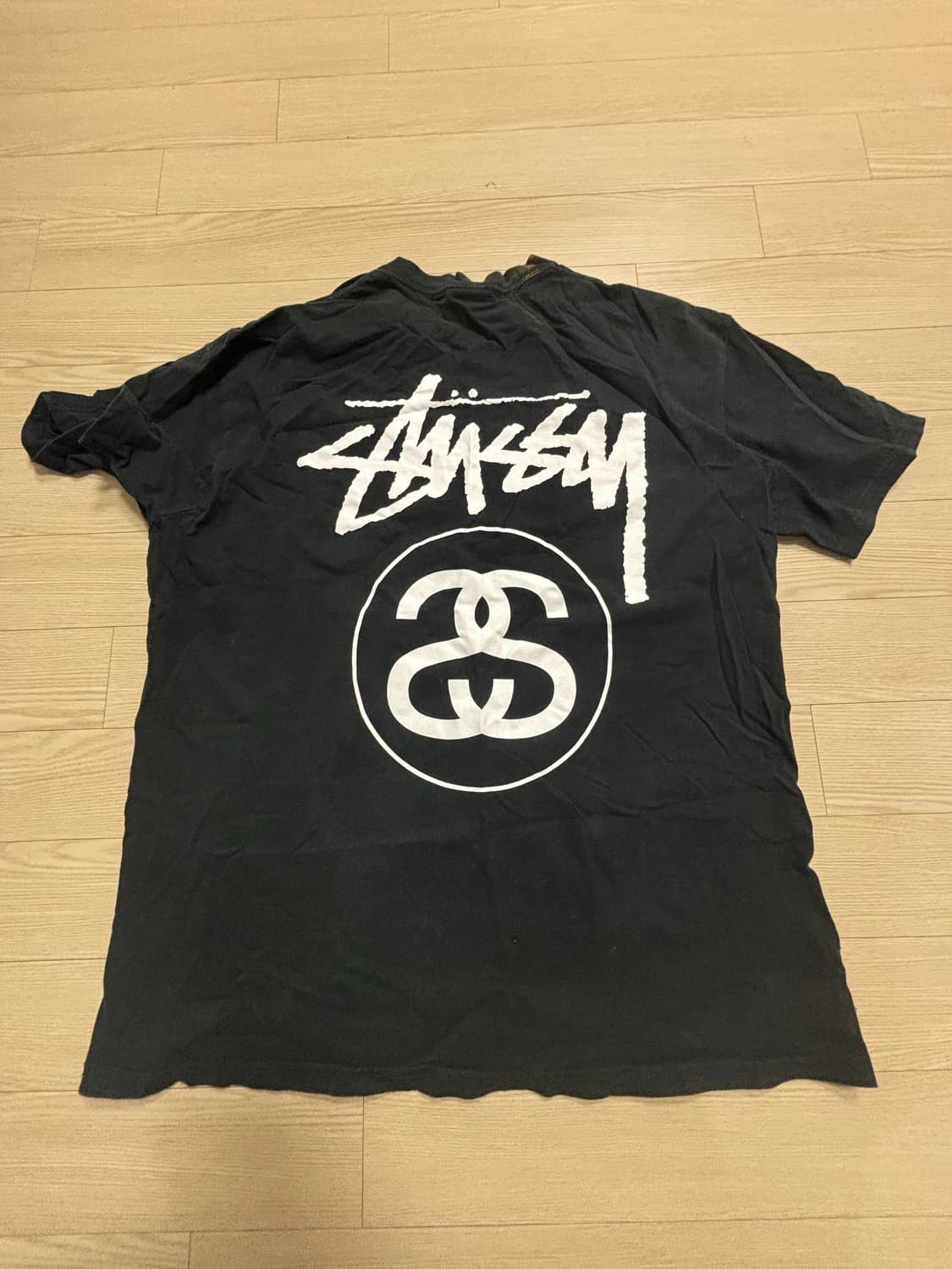 스투시 반팔 블랙 상품이미지2