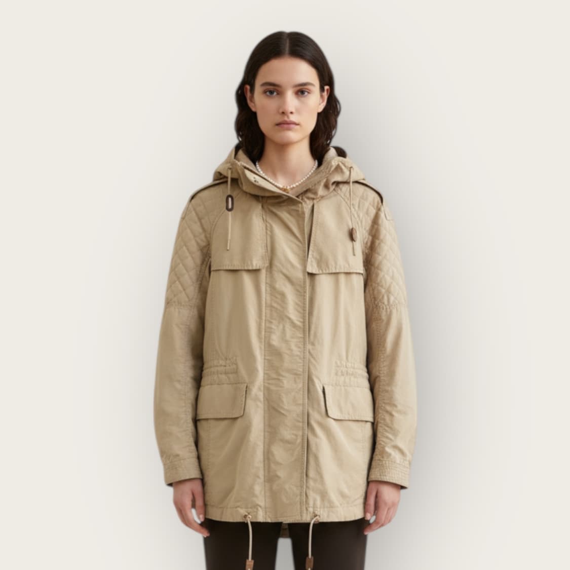 UK6/ 버버리 유틸리티 견장 트렌치 코트자켓 상품이미지1