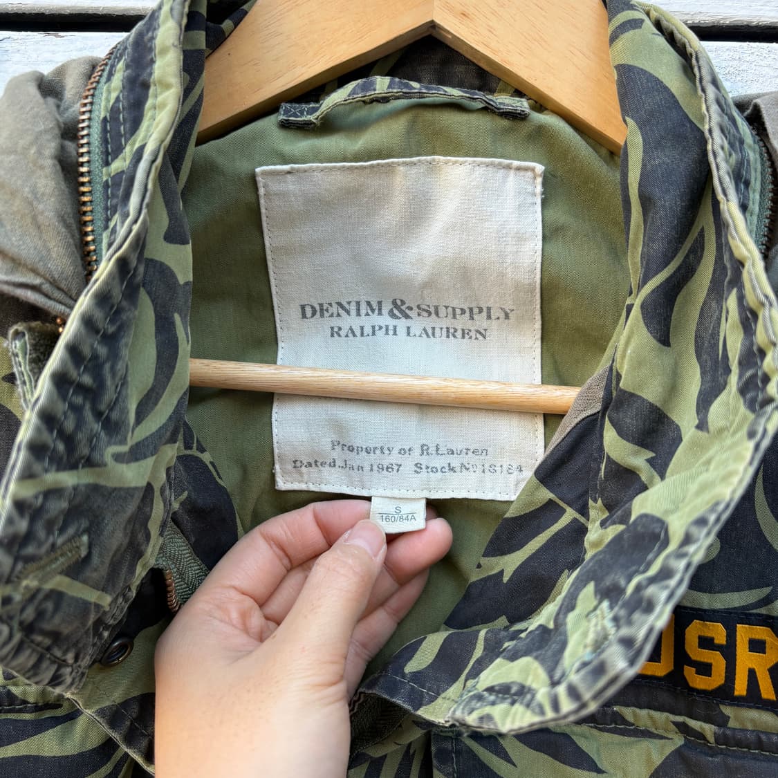 Polo 폴로 데님앤서플라이 카모플라쥬 후드 자켓 상품이미지6